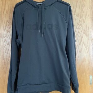 adidas Black Pullover Hoodie Sweater